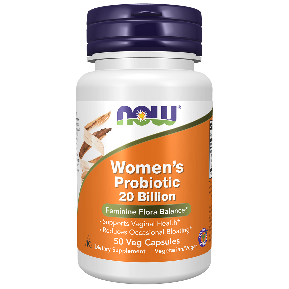 NOW Foods Probiotique 20 Milliards 3 Souches