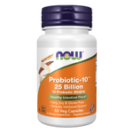 NOW Foods Probiotic-10 25 Milliards — 10 Souches — 50 gélules