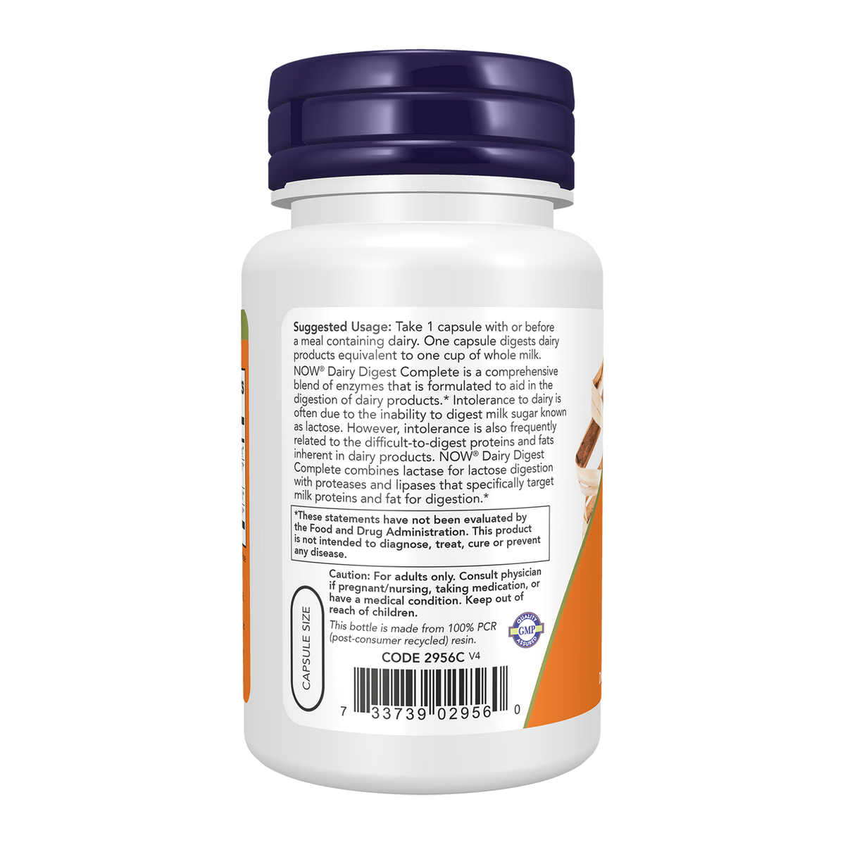 Now Foods Dairy Digest Complete - vue de gauche