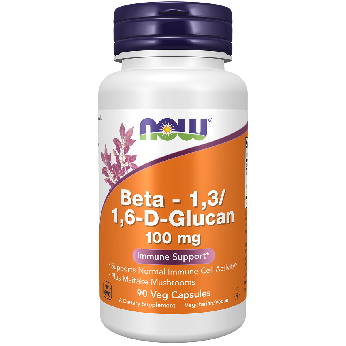 NOW Foods Beta-Glucanes de Levure et Maitake