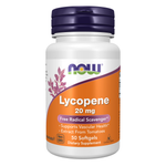 Now Foods Lycopène 20 mg 50 capsules molles