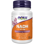 NOW Foods NADH 10 mg PANMOL, 60 gélules