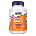 Now Foods Coenzyme Q10 200 mg à croquer 90 comprimés