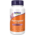 NOW Foods Pycnogénol 30 mg, 60 gélules végétales