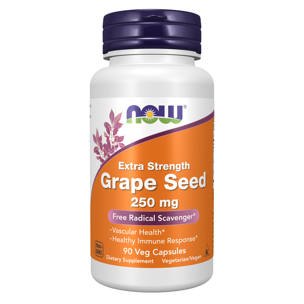 Now Foods Extrait de pépins de raisin 250 mg
