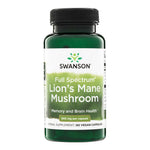 Swanson Lion's Mane Mushroom - flacon 60 gelules