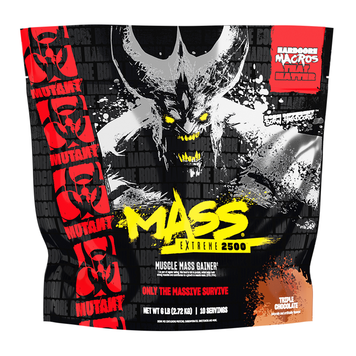 Mutant Mass Extreme 2500 Triple Chocolate 2,72 kg