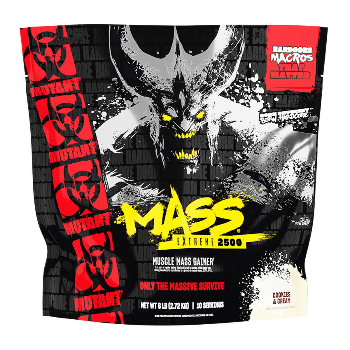 Mutant Mass Extreme 2500 Cookies & Cream 2,72 kg