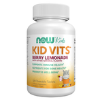 Now Foods Kid Vits Berry Lemonade, multivitamines à croquer pour enfant