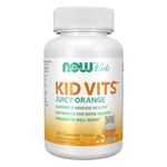 NOW Foods Kid Vits Orange — Multivitamines à Croquer, 120 comprimés