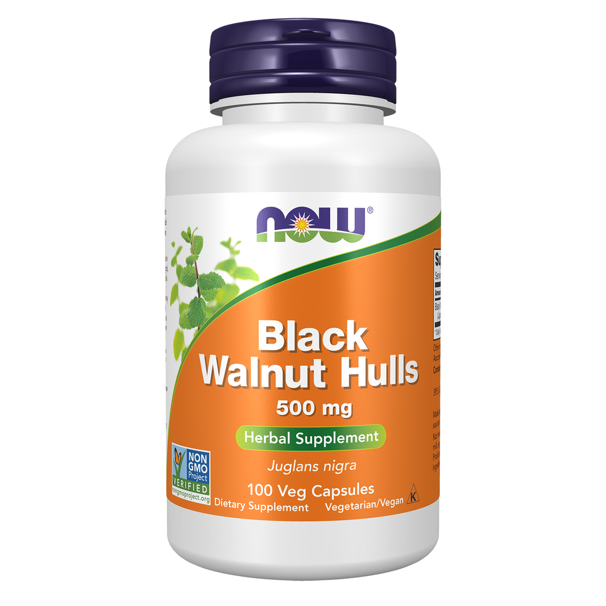 Now Foods Brou de Noix Noire 500 mg