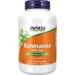 NOW Foods Échinacée 400 mg — Racine d'Echinacea purpurea — 250 gélules