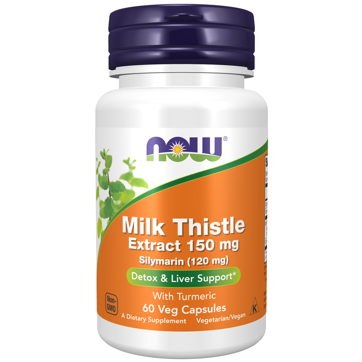 Now Foods Chardon-Marie 150 mg et curcuma