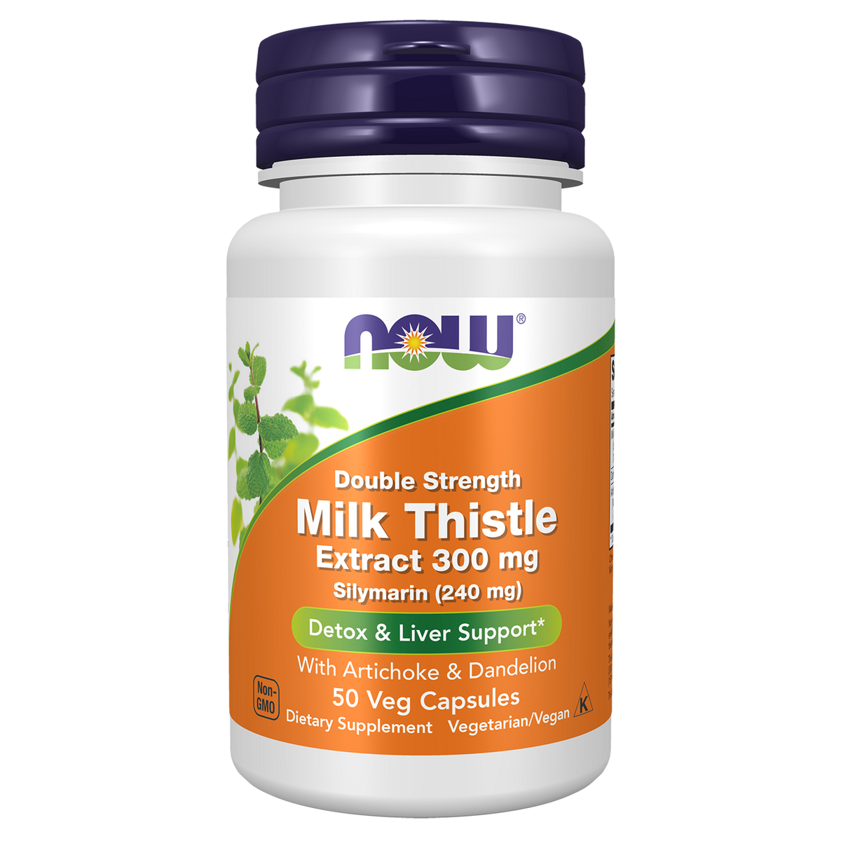Now Foods Chardon-Marie 300 mg artichaut et pissenlit