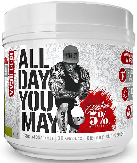 5% Nutrition All Day You May - BCAA 10:1:1 Récupération 5% Nutrition