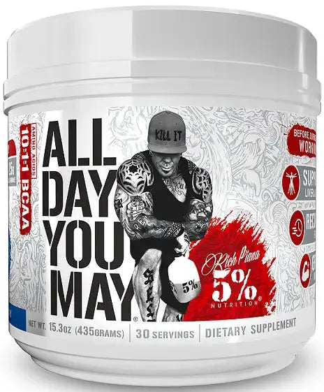 5% Nutrition All Day You May - BCAA 10:1:1 Récupération 5% Nutrition