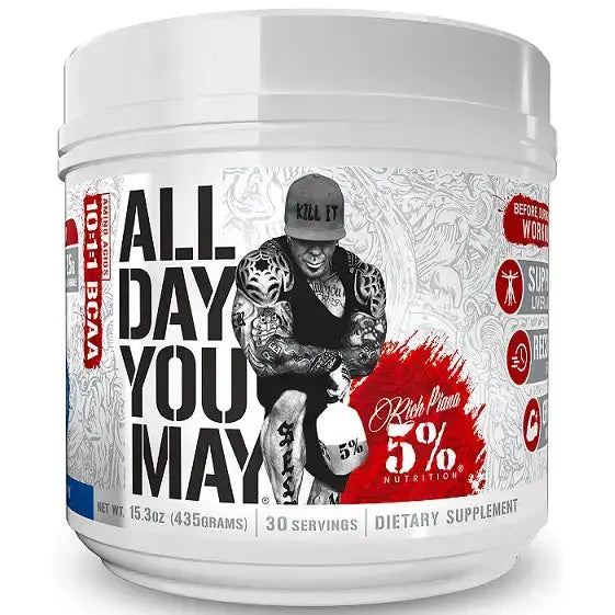 5% Nutrition All Day You May - BCAA 10:1:1 Récupération 5% Nutrition