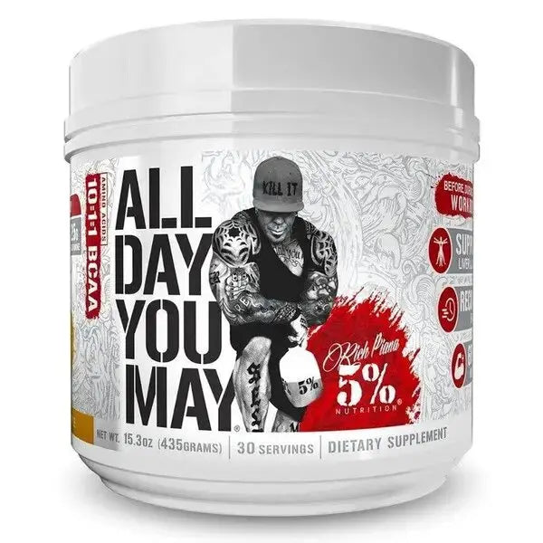 5% Nutrition All Day You May - BCAA 10:1:1 Récupération 5% Nutrition