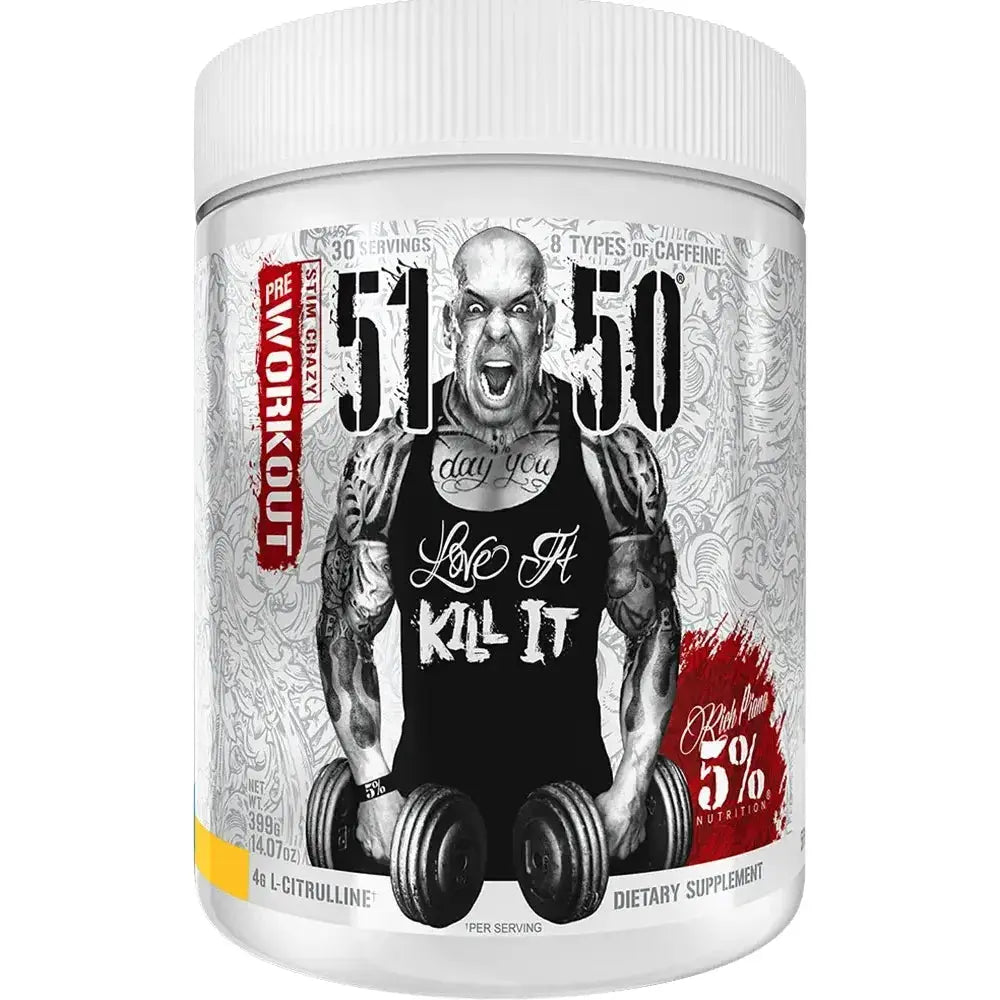 5% Nutrition Rich Piana 5150 Legendary - 5150 Extreme Pre-Workout 5% Nutrition