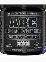 ABE All Black Everything APPLIED NUTRITION KISS NUTRITION Montpellier