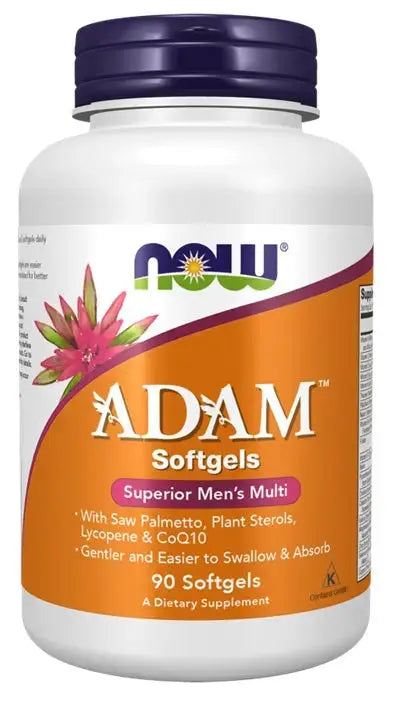 ADAM Multivitamines pour hommes – complément alimentaire formule complète pour soutien NOW FOODS