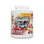 Pot de Naughty Boy Beef Zero goût Fruit Punch, protéine de bœuf
