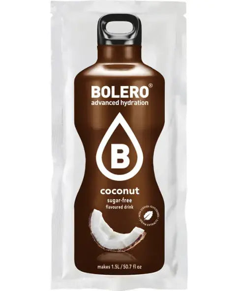 Bolero Boisson Sans Sucre - Hydratation Stévia 50+ Saveurs BOLERO
