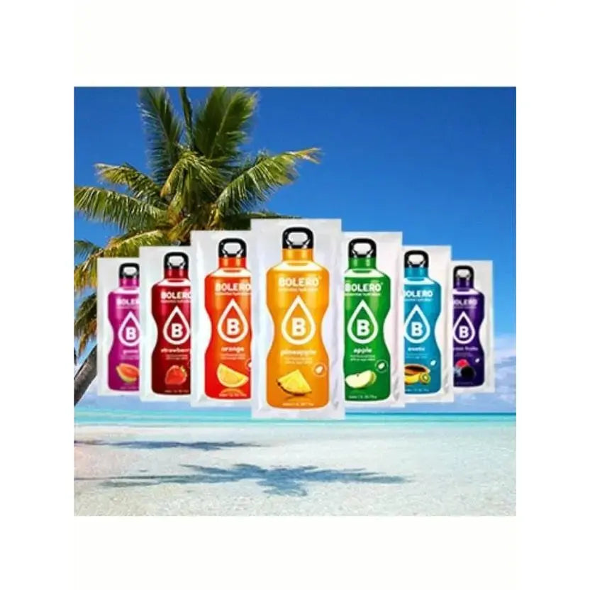 Bolero Boisson Sans Sucre - Hydratation Stévia 50+ Saveurs BOLERO