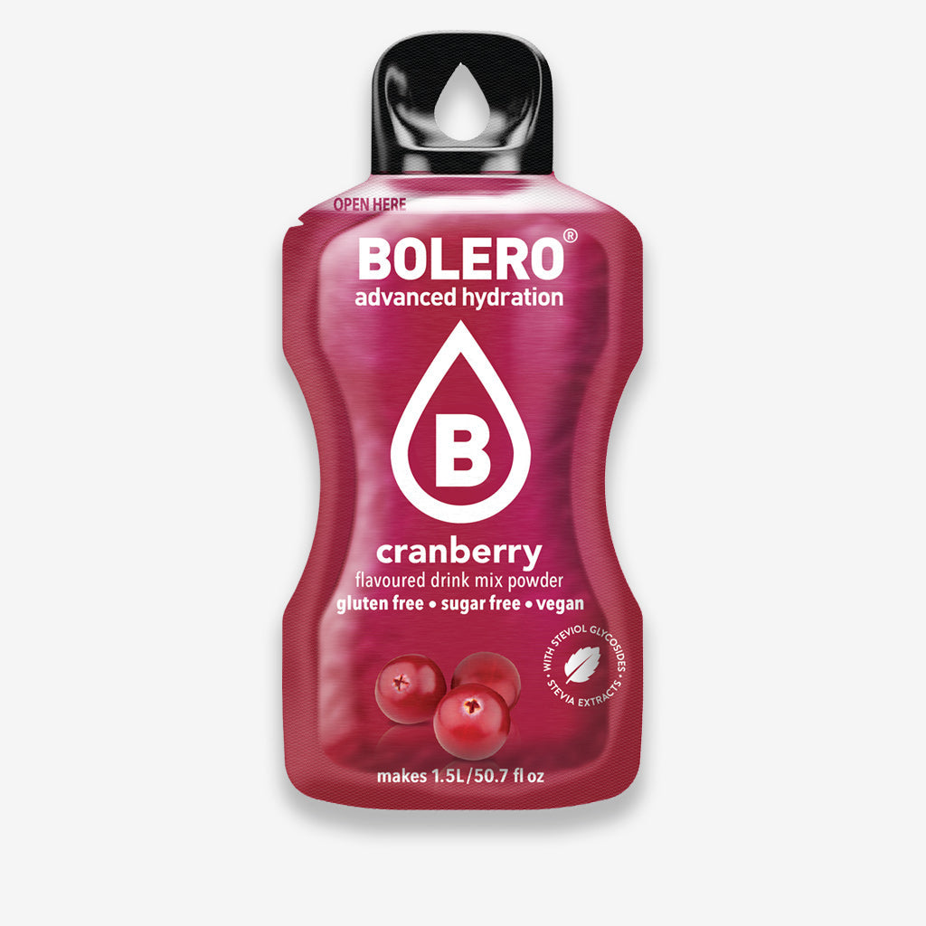 Bolero Boisson Sans Sucre - sachet gout canneberge