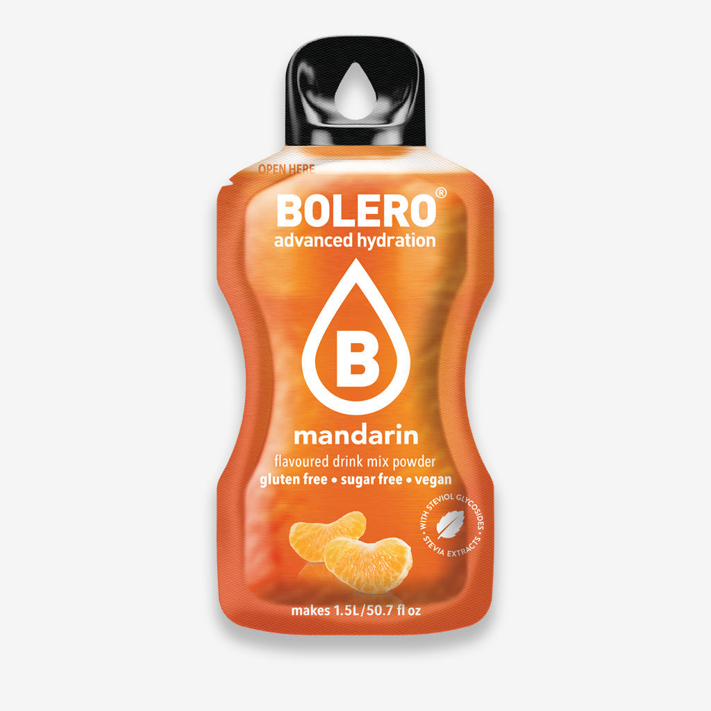 Bolero Boisson Sans Sucre - sachet gout mandarine