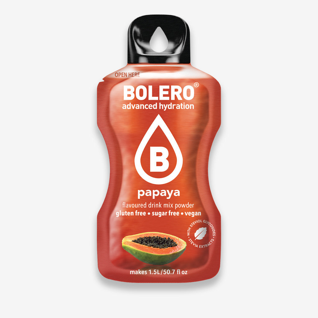 Bolero Boisson Sans Sucre - sachet gout papaye