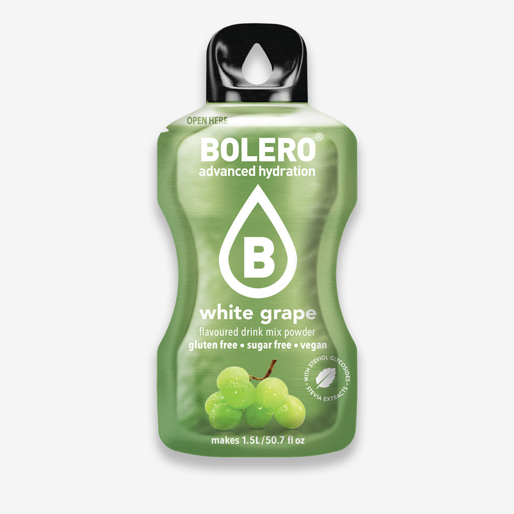 Bolero Boisson Sans Sucre - sachet gout raisin blanc