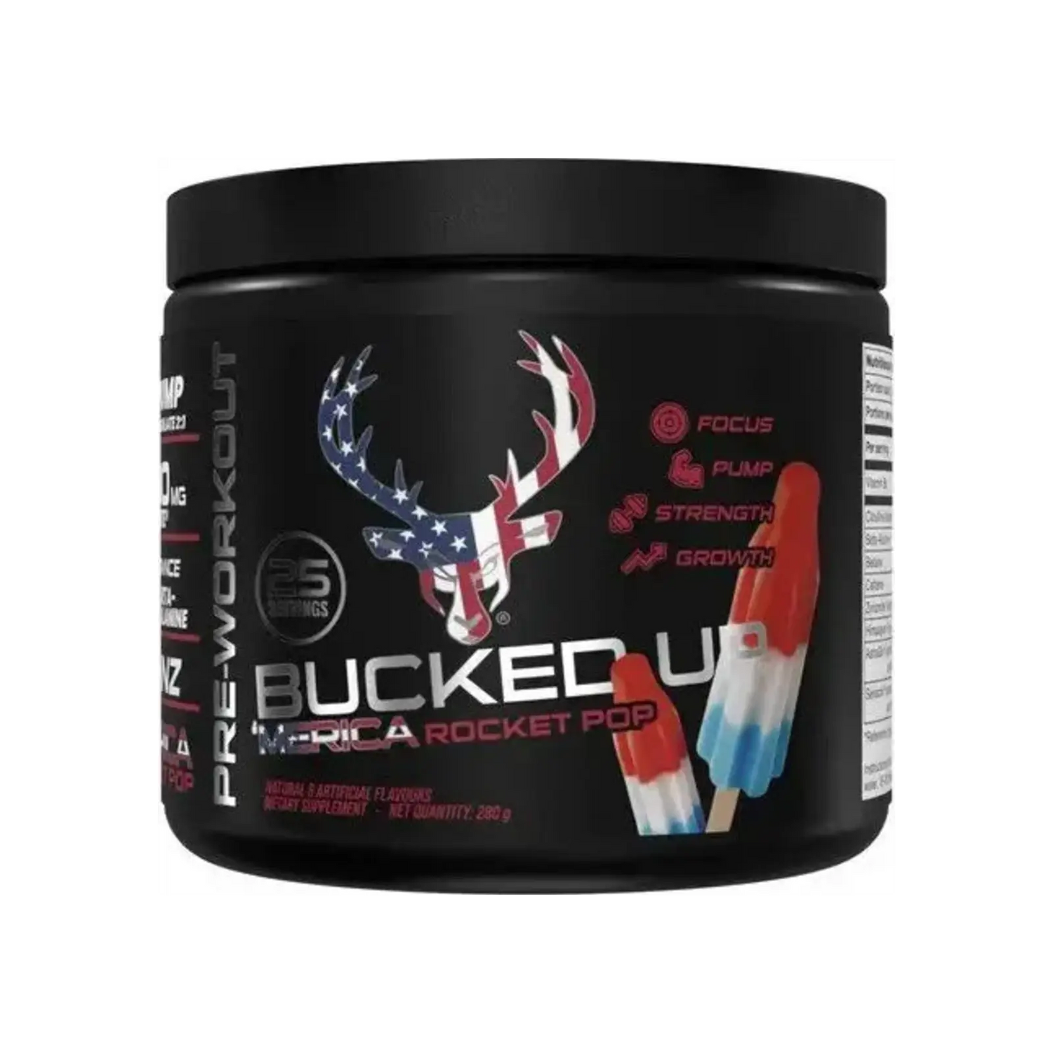 Bucked Up Pre-Workout - energy and focus booster