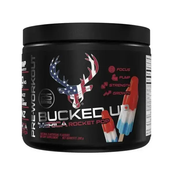 Bucked Up Pré-entraînement Pre-Workout concentré pour performance sportive Bucked Up