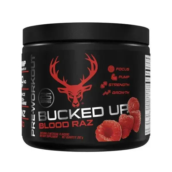Bucked Up Pré-entraînement Pre-Workout concentré pour performance sportive Bucked Up