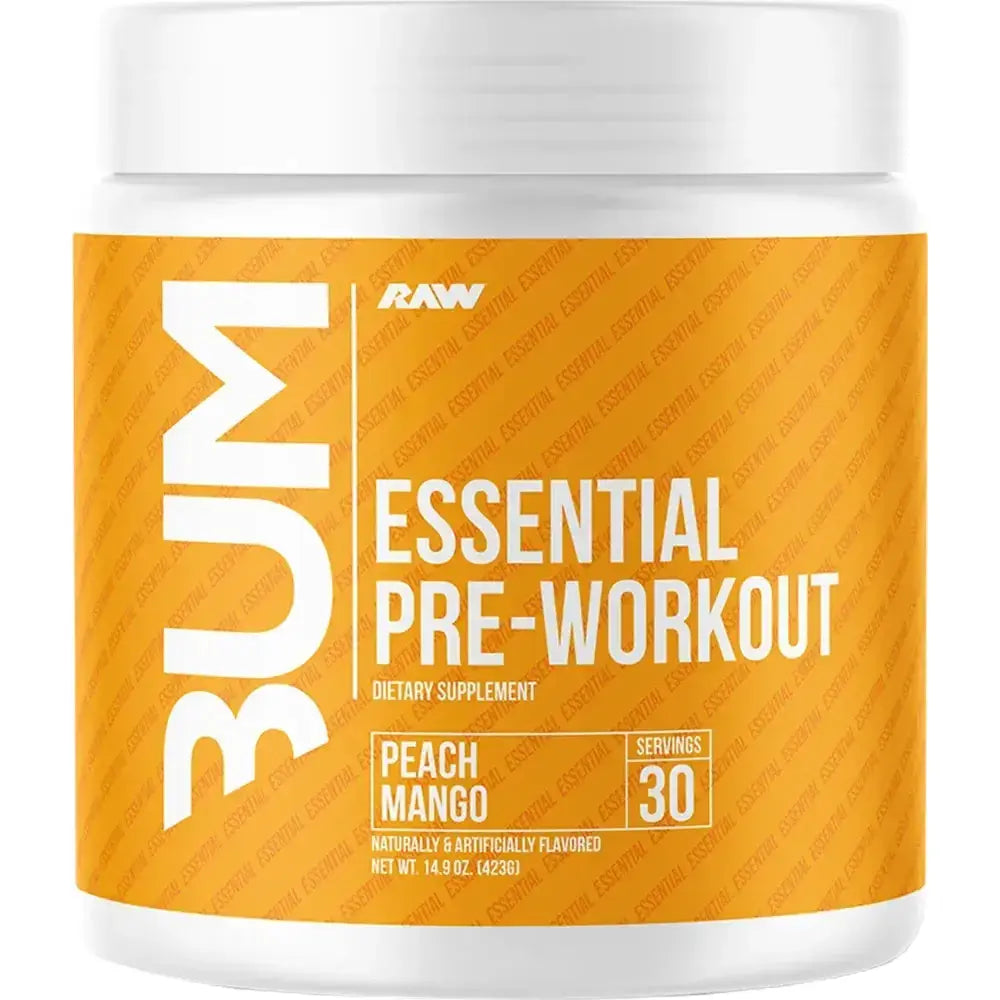 CBUM Essential Pre Workout Raw Nutrition - Chris Bumstead pre-workout, explosive energy and laser focus Raw Nutrition