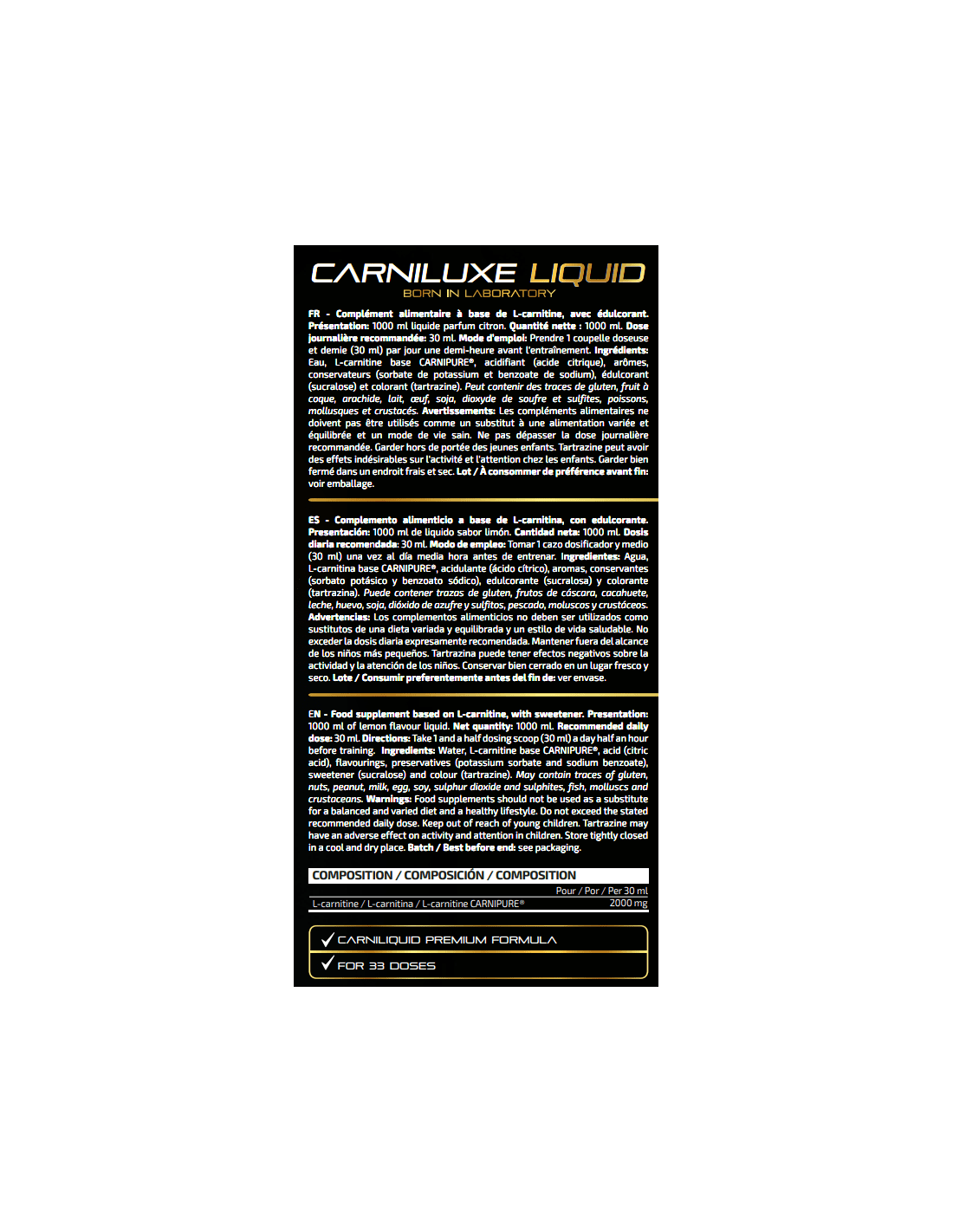 IO.Genix CARNILUXE LIQUIDE 1L IO.GENIX