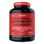 MuscleMeds Carnivor - pot 4 lb vanille caramel