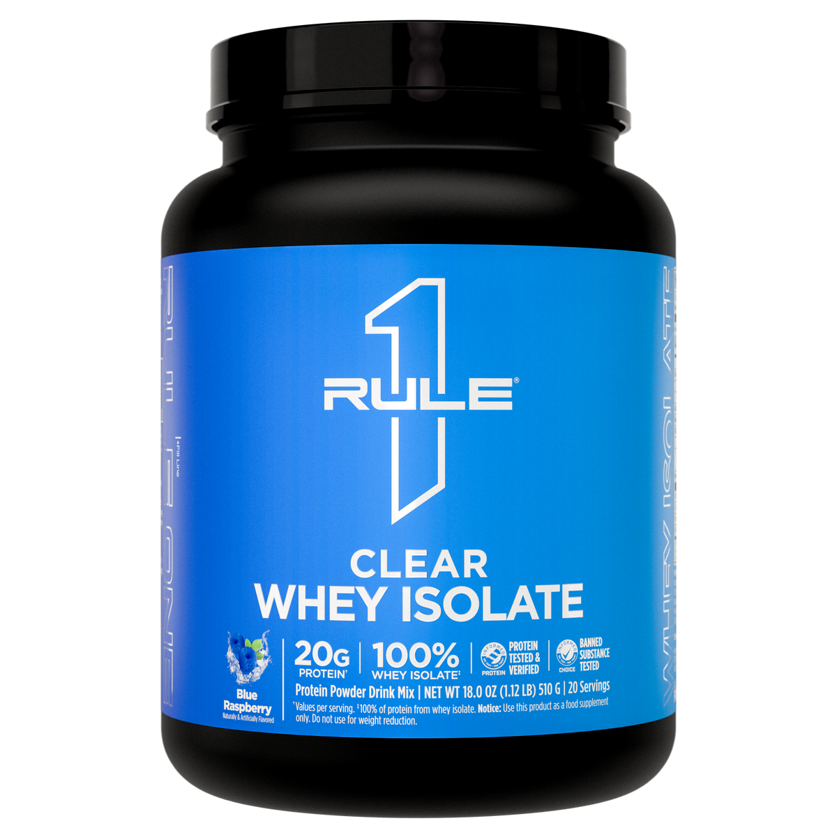 Rule One Clear Isolate 689 g - isolat de whey clair