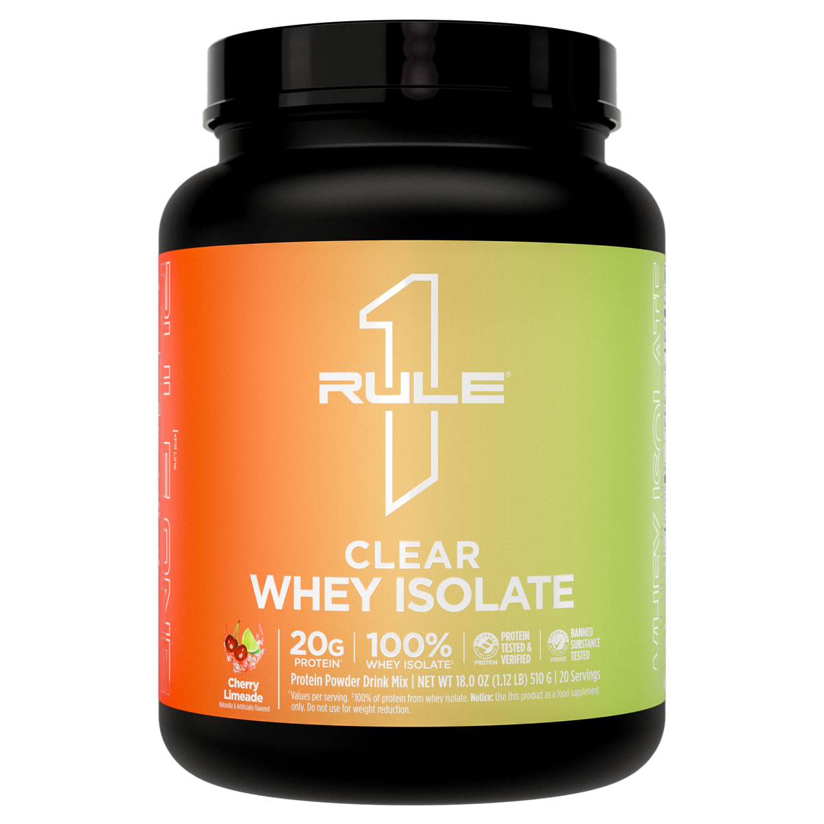 Rule One Clear Isolate Cherry Limeade