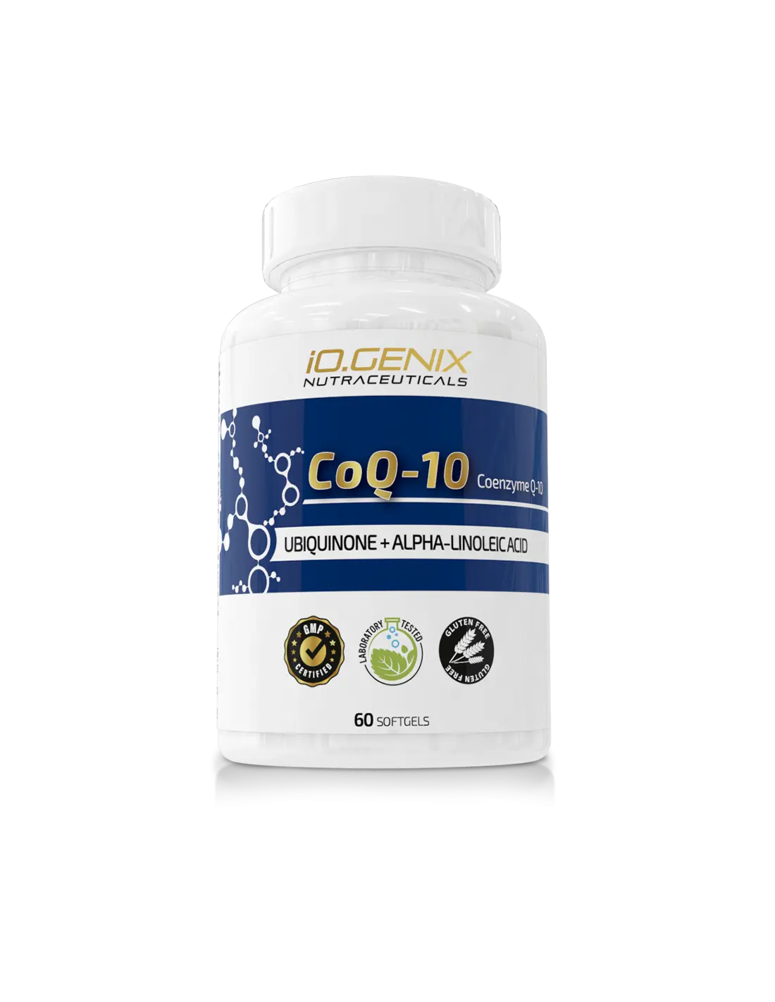 Coenzyme Q10 IO.Genix - Antioxydant Puissant & Énergie Cellulaire IO.GENIX