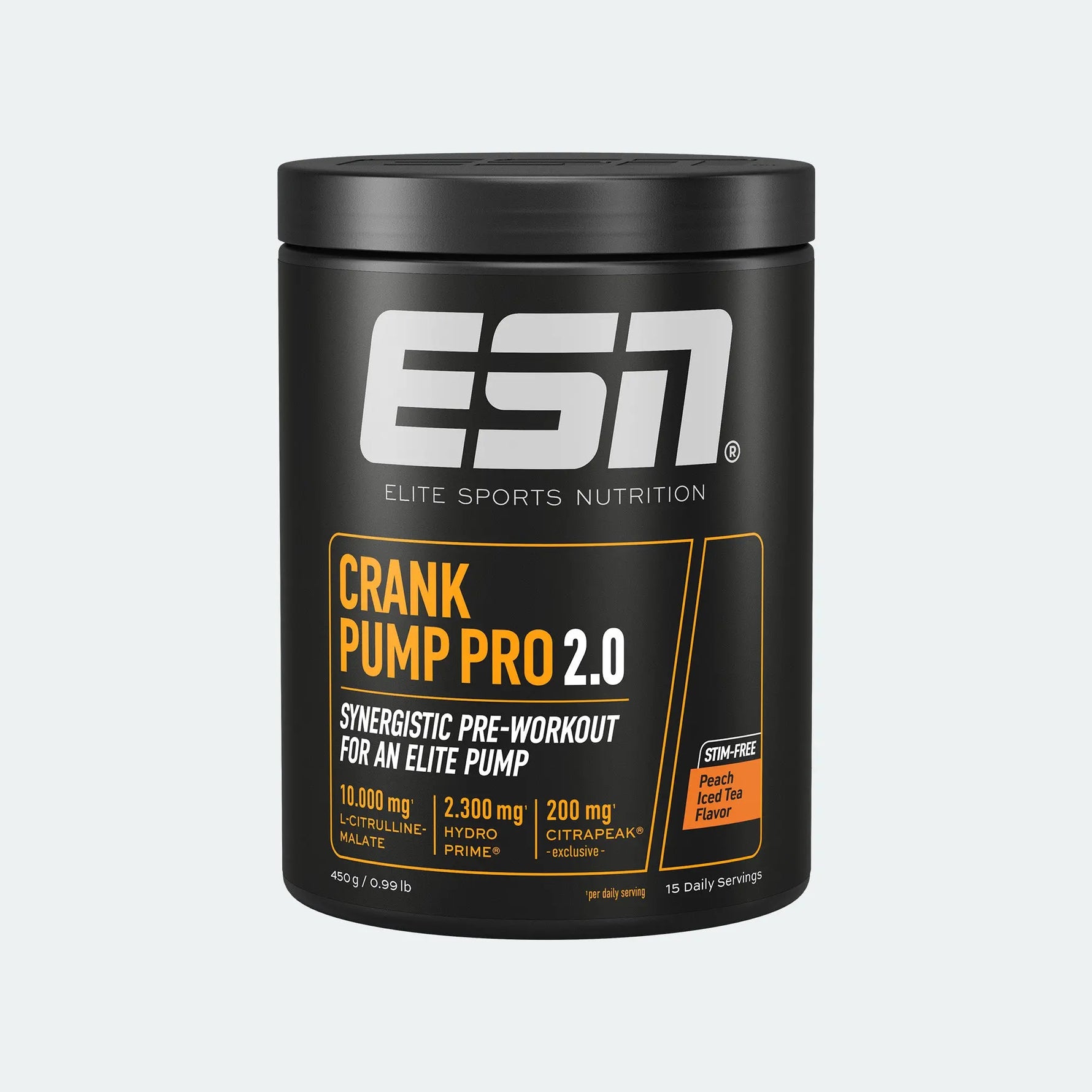 Crank Pump Pro 2.0 - Booster Pre-Workout sans Stimulants ESN ESN