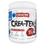 Pot de 5% Nutrition Crea-TEN goût Blue Raspberry, créatine 10 formes