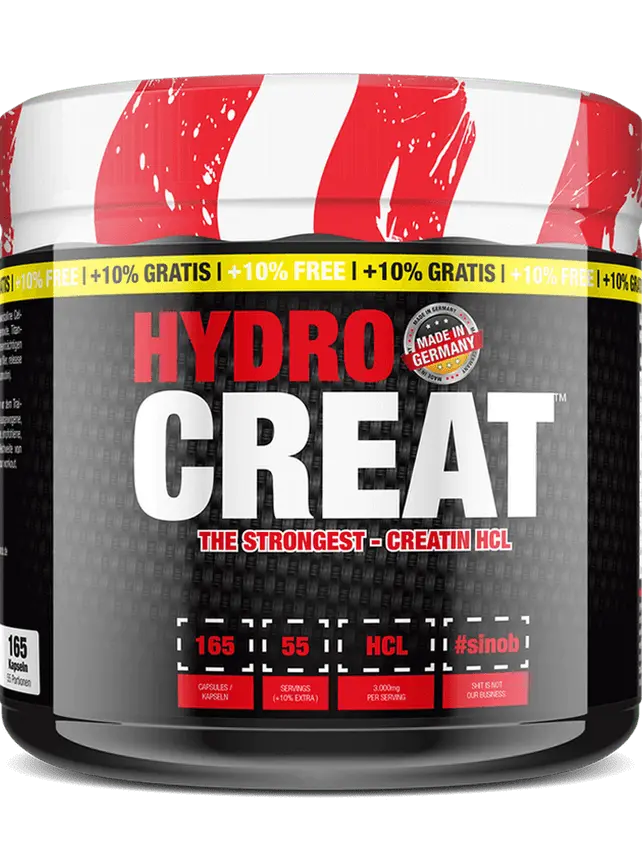 Sinob Hydro Creat (Creatine HCL) 150caps Sinob