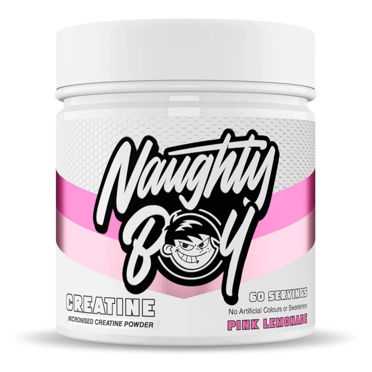 Naughty Boy Creatine - pot limonade rose