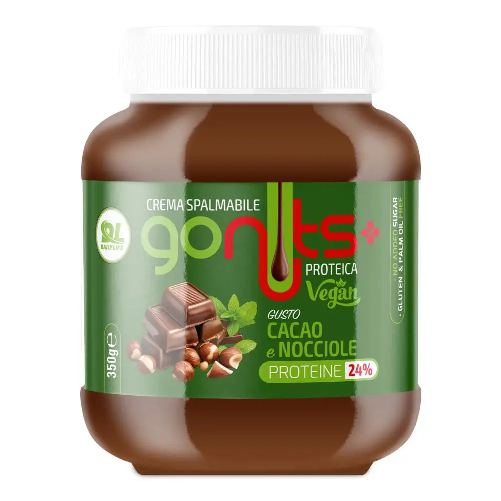 DailyLife GoNuts Pâte Tartiner - Protéinée Cacao Noisettes DailyLife