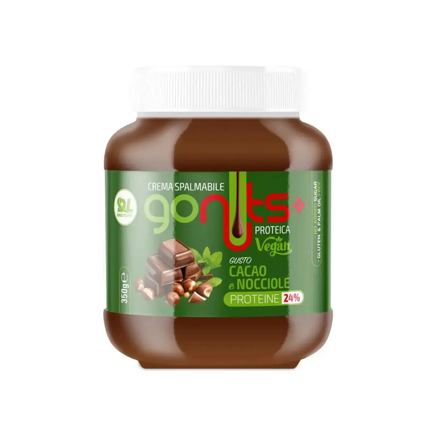 DailyLife GoNuts - cocoa hazelnut protein spread