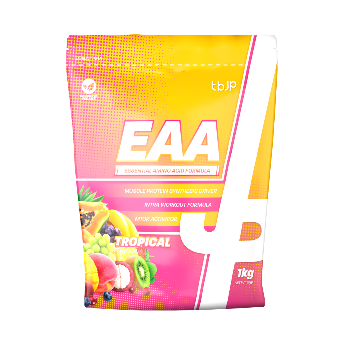 TrainedByJP EAA 1000 g - acides aminés essentiels en poudre
