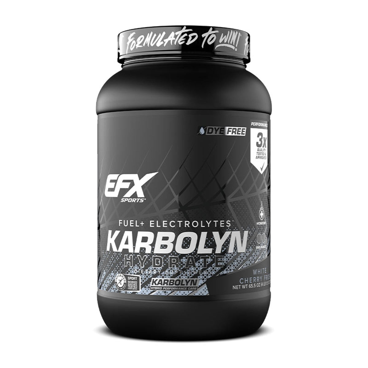 EFX Sports Karbolyn Hydrate 1,86 kg — Cerise blanche