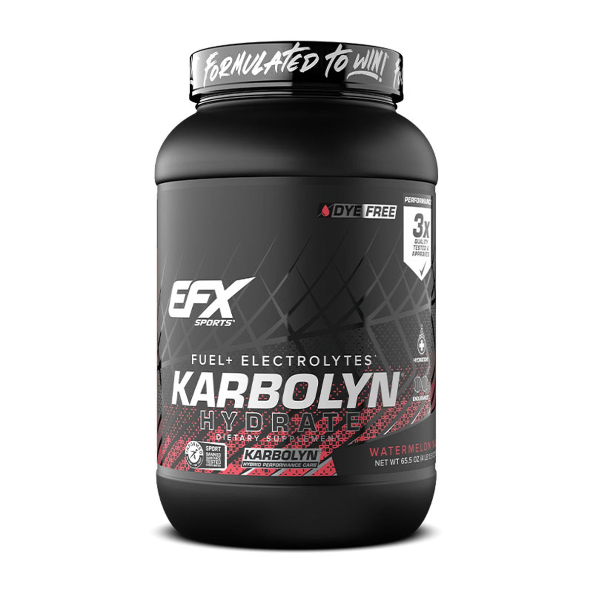 EFX Sports Karbolyn Hydrate 1,86 kg — Pastèque